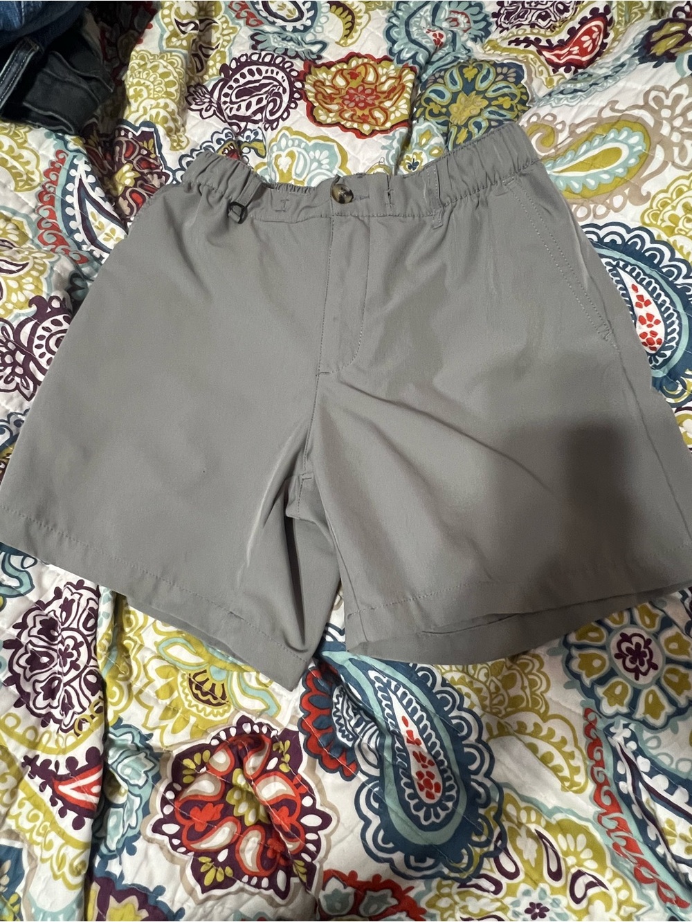 Men's Maamgic Gray Hybrid Performance Shorts Size Small